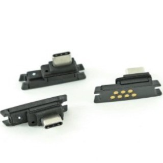 [ADP-TC51-RGIO1-03] TC5X Rugged I/O Connector Replacement (3-pack). These are spare/replacement 7-pin rugged I/O connectors that attach to the bottom of the device.