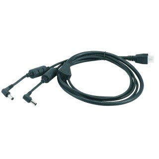 [CBL-DC-523A1-01] DC _Y_ Line Cord for running two SAC-TC8X-4SCHG-01 4-slot spare battery chargers with a single Level VI power supply PWR-BGA12V108W0WW (Level VI replacement for PWRS-14000-241R)