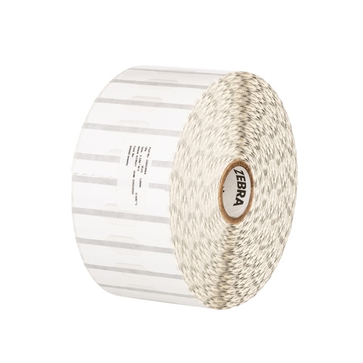 [10010064] Label, Polypropylene, 2.1875x0.5in (55.6x12.7mm); DT, 8000D Jewelry, Coated, Permanent Adhesive, 1in (25.4mm) core, 3510/roll, 6/box, Printed. Direct thermal polypropylene label with a permanent acrylic adhesive.
