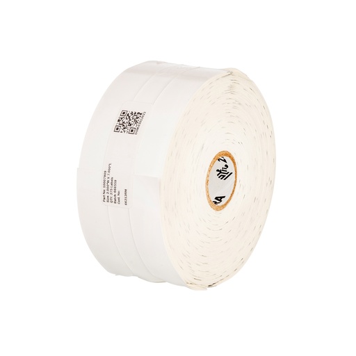 [10007909] Wristband, Synthetic, 2x7in (50.8x177.8mm); DT, Lam 65843RM / 66213RM, Coated, 1in (25.4mm) core, 275/roll, 6/box. Black mark sensing.