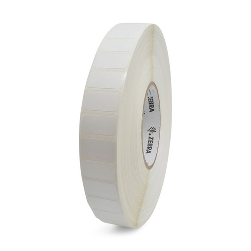 [10008510] 10008510- ZEBRA - Etiqueta 1"x0.5", T. Térmica. Poliéster Blanco, Z-Ultimate 2000T, para Impresora Industrial, 9420/Rollo, con adhesivo Permanente, Perf. entre etiq., 1 al paso. Núcleo 3".  Diámetro 8". 4 Rollos/caja. Peso por caja 4.08 kg. Certificado UL Interiores, con ribbon 5095, 5100
