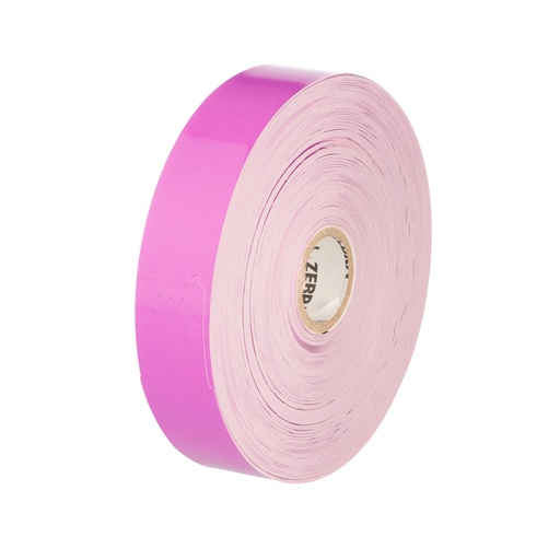 [10012714-4] Wristband, Polypropylene, 1x10in (25.4x254mm); DT, Z-Band Fun, Coated, Permanent Adhesive, 3in (76.2mm) core, 800/roll, 4/box. Black mark sensing.