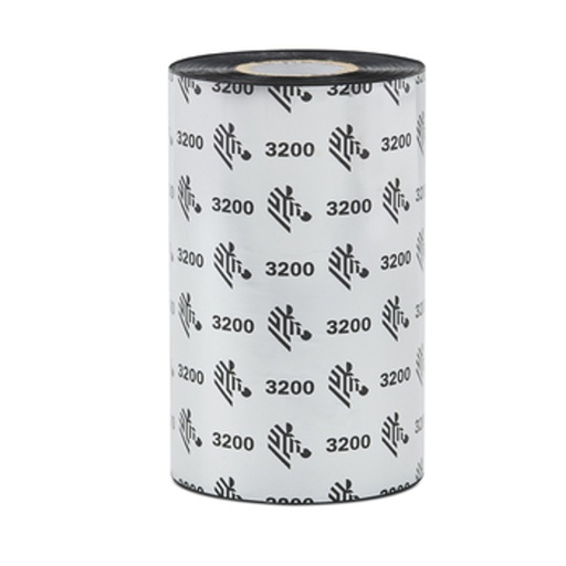 [74943] ZEBRA - Ribbon de Resina, Modelo Image Lock Resina, 4.33" x 243' (110 mm x 74 mts), Núcleo de 0.5", 12 ribbons por caja. Para Impresora Desktop.