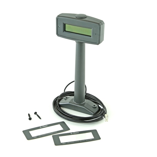 [MX201-SI00WW] ZEBRA - ACCESSORY: POLE DISPLAY, SINGLE INTERVAL, WORLDWIDE