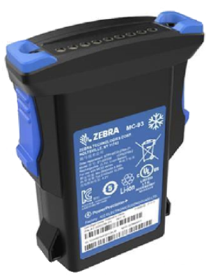 [BTRY-MC93-FRZ-10] DESCONTINUADO - BTRY-MC93-FRZ-10 - ZEBRA - Batería Set of ten 5,000 mAh freezer batteries with PowerPrecision Plus for MC9300 / MC9400 / MC9450 devices.