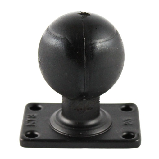 [MT4510] RAM rectangular base with 2.25inch rubber ball