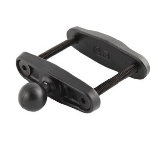 [MNT-RAM-B247U25] RAM FORKLIFT CLAMP 2.5 MAX WIDTH SQUARE RAIL BASE W/1 BALL