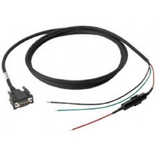 [25-159551-01] Cable, external 9-60V DC power supply to vehicle battery, 10inch, includes fuse, VC70.Required for the PWRS-9-60VDC-R