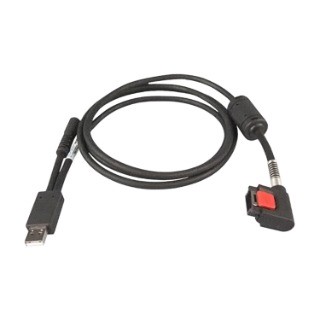 [CBL-NGWT-USBCHG-01] CBL-NGWT-USBCHG-01 - ZEBRA - Cable USB WT6300 / WT6400 USB/Charging Cable. Allows To Communicate Via USB and Charge the Wearable Terminal. Requires Power Supply PWR-BUA5V16W0WW, DC Cable CBL-DC-383A1-01 and Country Specific 2-ire Ungrounded AC Line Cord