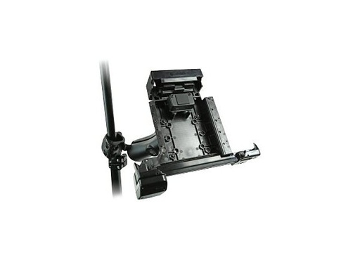 [CRD-ET8X-VEHDK1-01] ET8x Vehicle Dock Solution with Top Clamp and Barrel Lock with 2 keys. Includes 7 Port Expansion Module, Power Module and 12V CLA cable. Power Supply other than 12V sold separately.