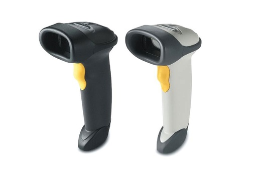 [LS2208-SR20001R-UR] ZEBRA - LS2208 WHITE WITH STAND USB KIT: LS2208-SR20001R SCANNER, CBA-U01-S07ZAR USB CABLE, 20-61019-01R STAND