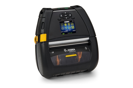 [ZQ63-AUFAL00-00] ZEBRA - DT PRINTER ZQ630; ENGLISH FONTS,BT 4.X, LINERED PLATEN, 0.75 CORE, GROUP L, BELT CLIP