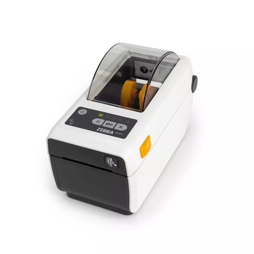 [ZD4AH23-D01E00EZ] ZEBRA - DESKTOP LABEL PRINTER, ZEBRA ZD411-HC, DIRECT THERMAL, 300 DPI, 4 IPS, USB/USB HOST/ETHERNET/BLUETOOTH, 2.13" PRINT WIDTH, HEALTH CARE, US CORD, SWISS FONT, EZPL