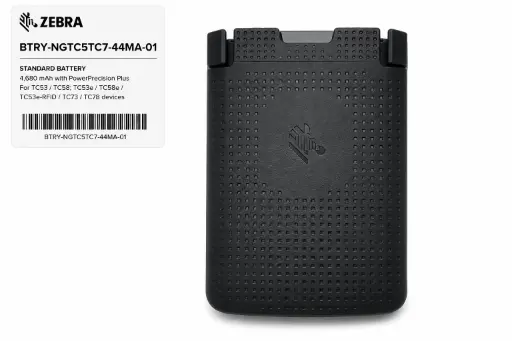 [BTRY-NGTC5TC7-44MA-01] BTRY-NGTC5TC7-44MA-01 - ZEBRA - Batería 4,680 mAh standard battery with PowerPrecision Plus for TC53 / TC58; TC53e / TC58e / TC53e-RFID / TC73 / TC78 devices.